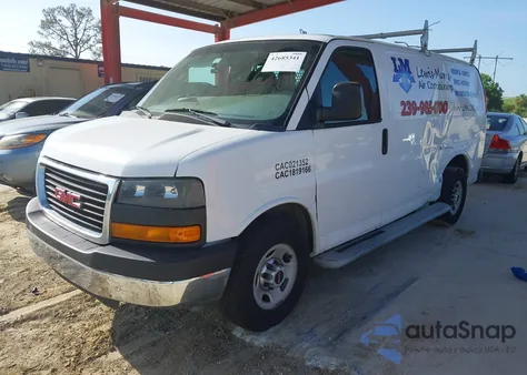 2015 GMC Savana 2500 Work Van z USA, uszkodzony, nr VIN 1GTW7FCFXF1907155